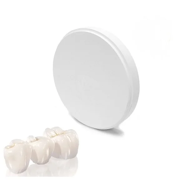 CE approved 43% translucent ST zirconia dental block/ zirconia blank disk for CAD CAM Open system