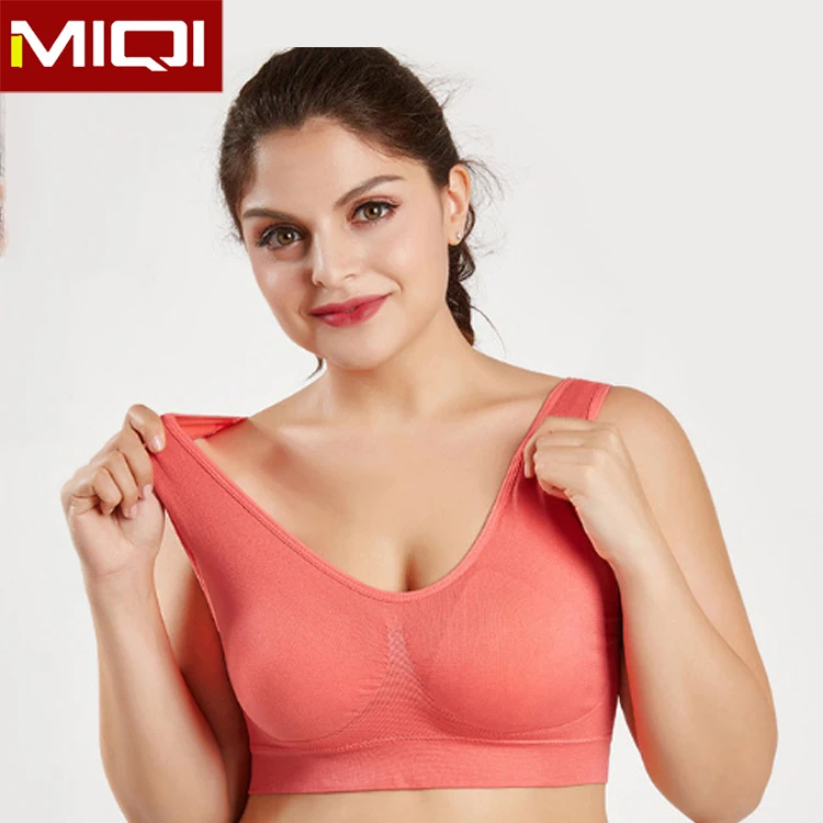 custom breathable xxl fitness running sports bra women plus size sports bra for gym