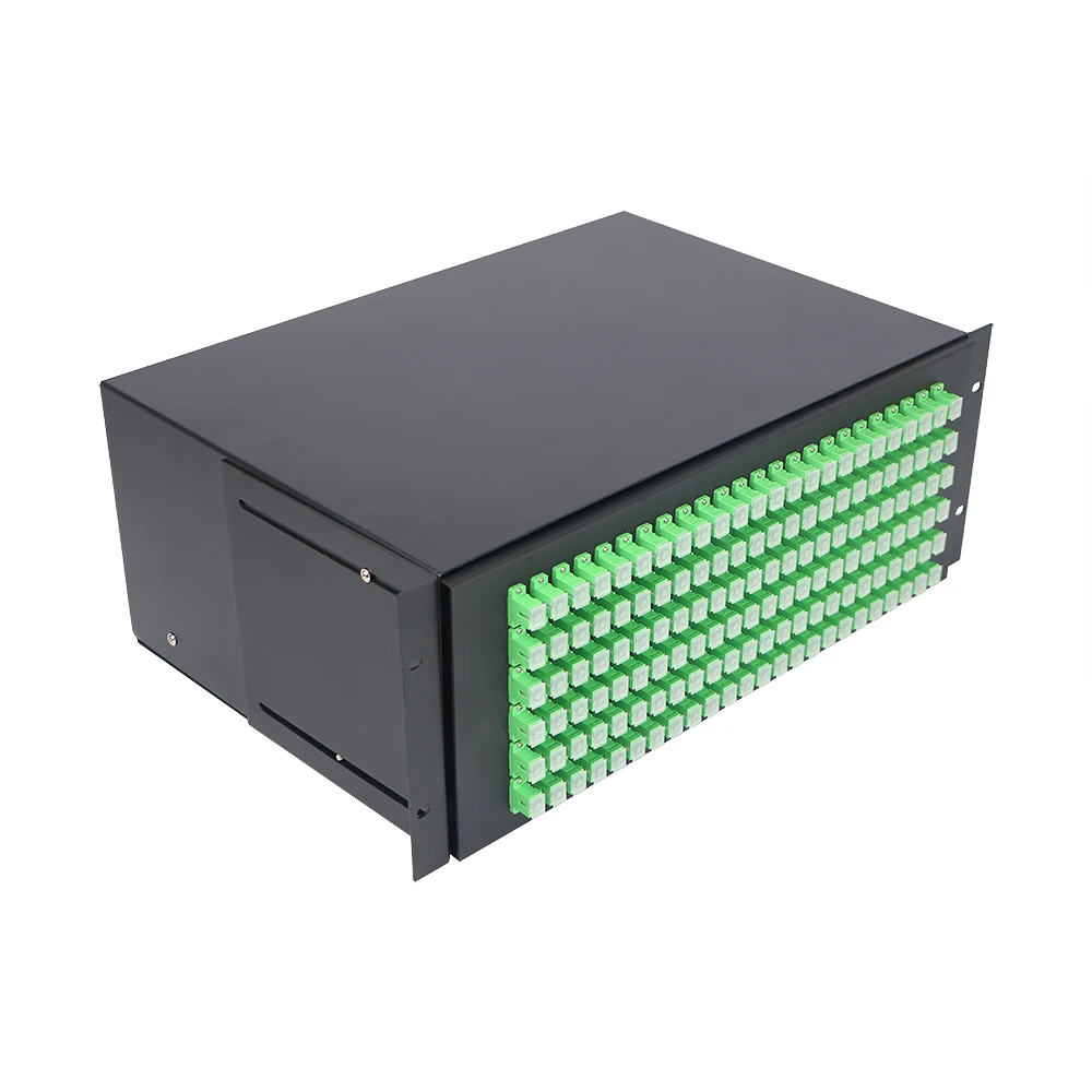 FCST03119 Wall Mounted 144 Ports Optical Fiber Distribution Frame ODF For With Splice Tray And SC LC FC Splitter Adaptor