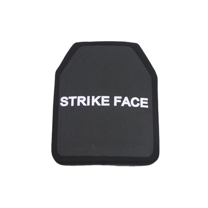 Tactical Vest Alumina Silicon Carbide Hard PE M80 Ceramic Plate 10x12 Strike Face III&IV Armor Plate Floating UHMWPE Plate
