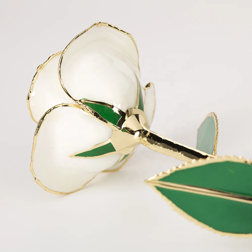 24K Gold plated Rose gifts wholesale preserved factory  Gold Rose