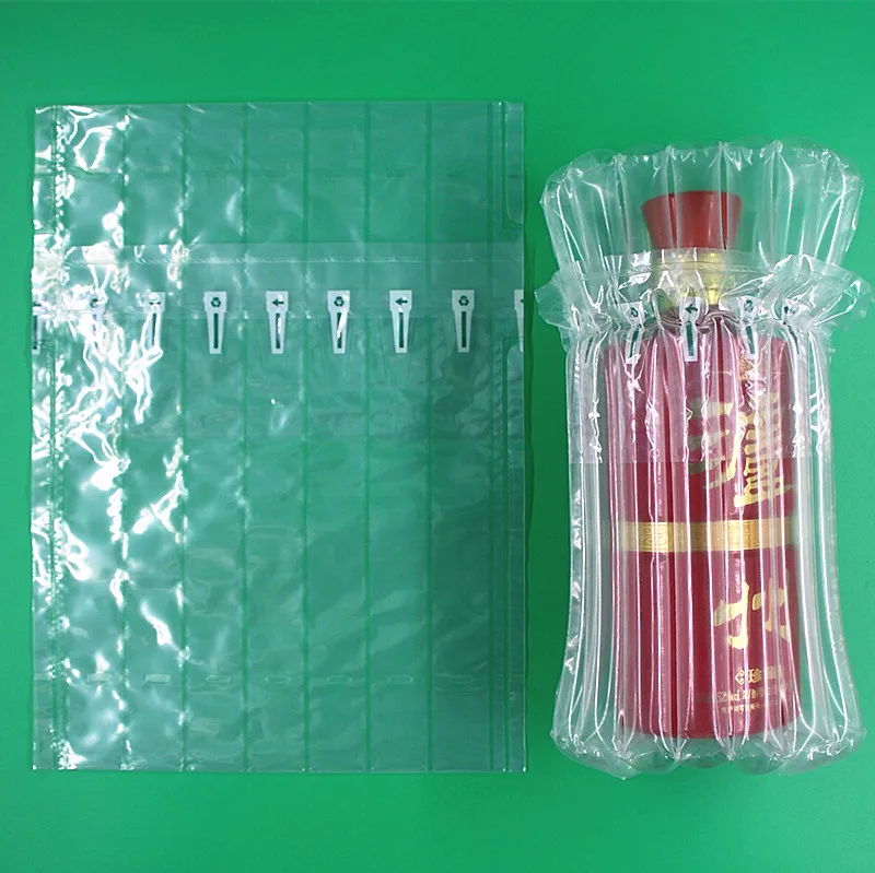 Air column bag shock resistance inflatable wine bottle protector bubble wine wrap