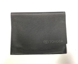 Manual folder bag microfiber material car portfolio folder embossed logo customized car wallet folder A4 vehicle document holder
