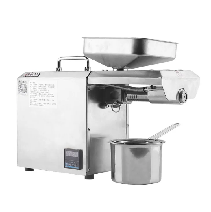 Stainless steel household press oil machine commercial oil press wholesale oil presser