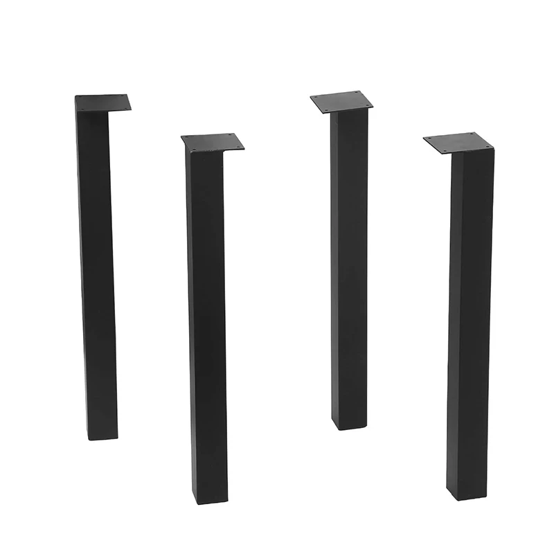 2 Pcs Furniture Legs Rustic Decory Double Triangle Shape Table Legs Heavy Duty Metal Desk Legs Diy Iron Bench VT-02.054