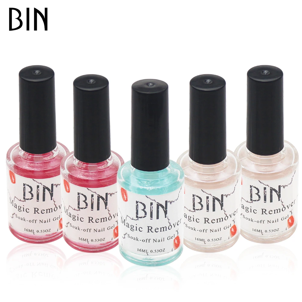 BIN OEM ODM Custom новый волшебный УФ гель для снятия лака оптом автоматическое отслаивание