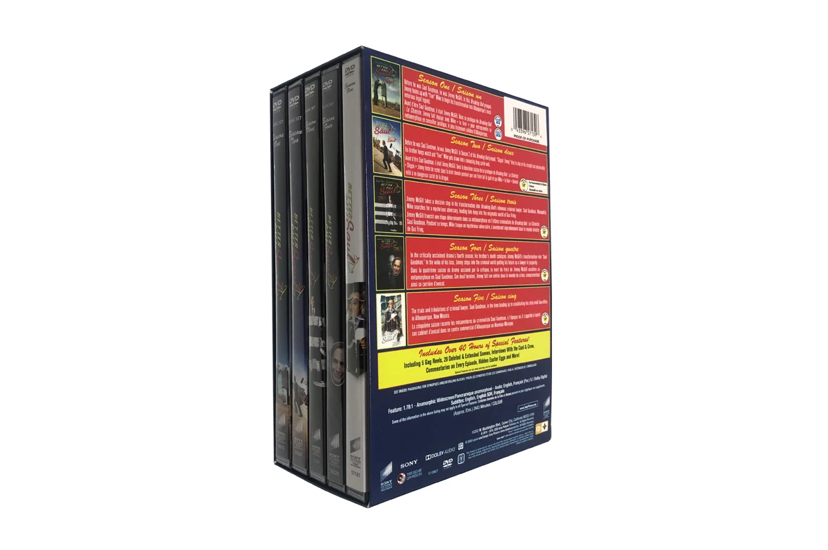 Better Call Saul: Seasons 1-5 Collection 15DVD discs dvd movies high quality eBay Amazon best selling DVD CD gift for family