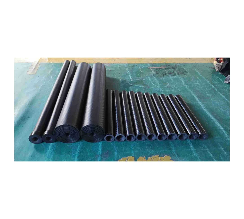 Large Diameter 3k Twill Matte Carbon Fiber Round Carbon Fiber Tubes For Drones