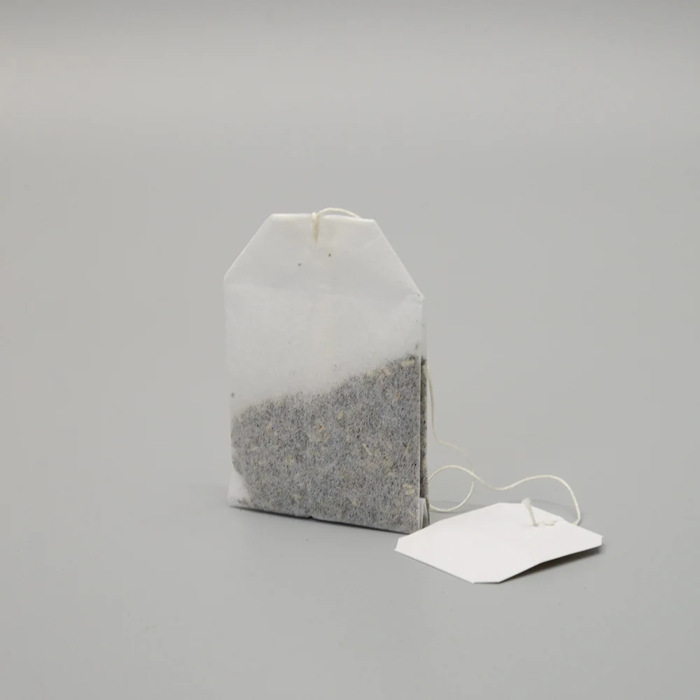 Wholesale Customized Size Color Cardboard Tea Bag Box Packaging Biodegradable Free Tea Package Drawstring Wood Pulp Accpect OEM