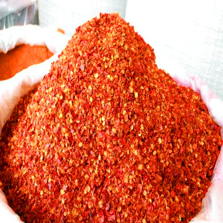 First Grade Dried Red Chilli Crushed with Seeds Chili Crushed