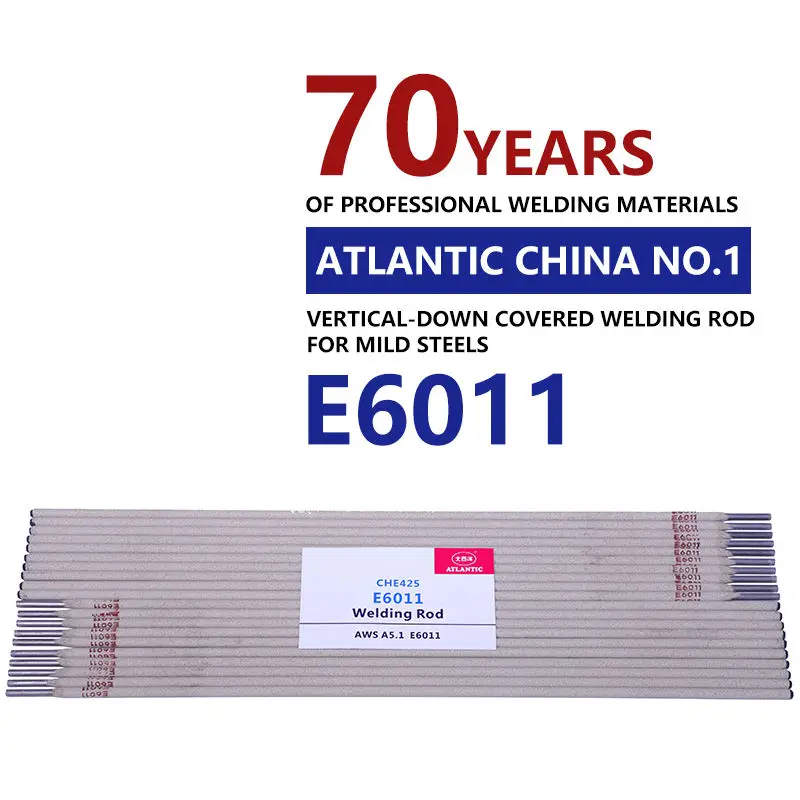 Atlantic высокое качество E6011 сварочный стержень 2 5 мм 3 4 0 электрод Стержень цена
