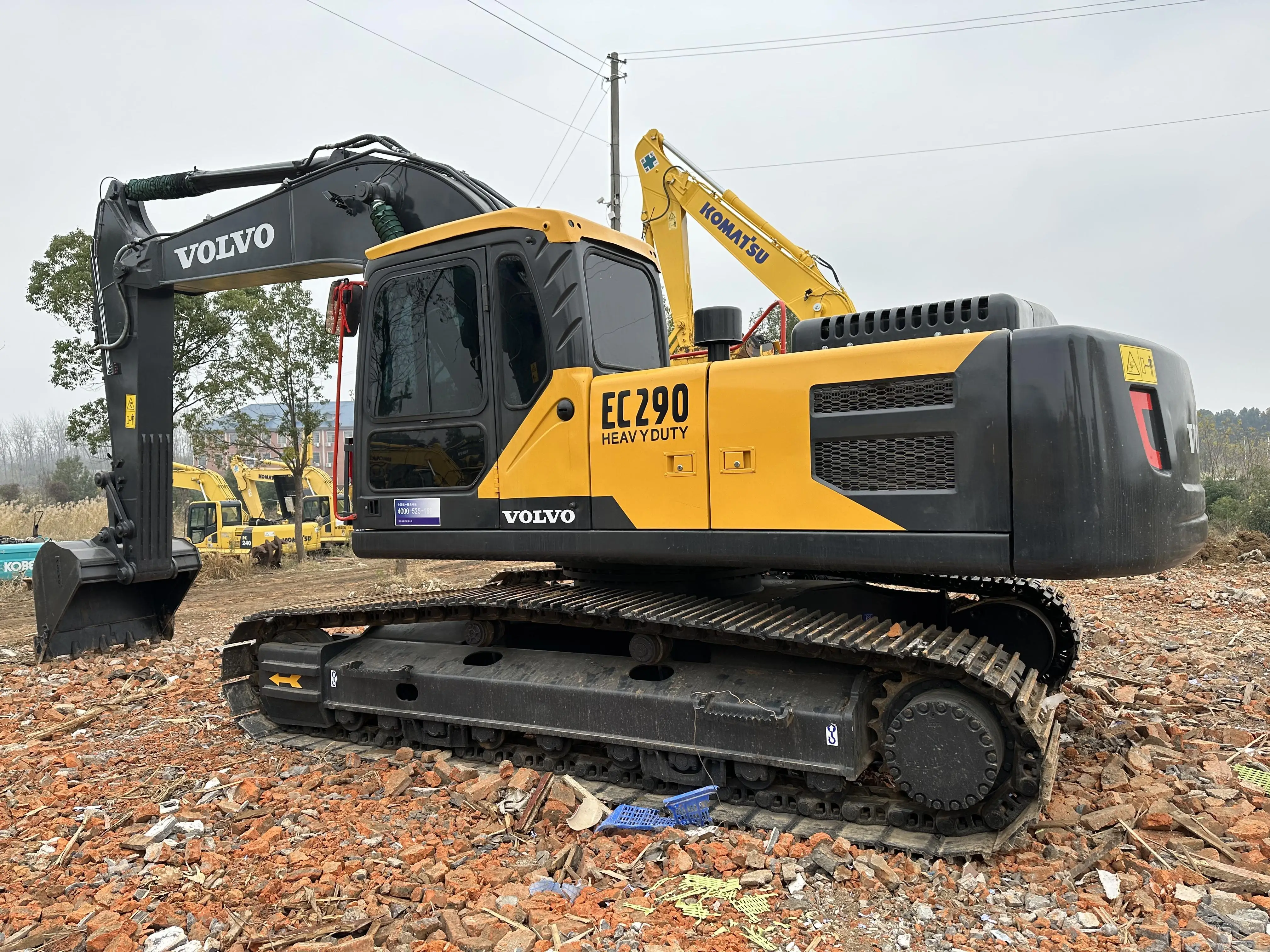Экскаватор Volvo EC290 для гусеничного экскаватора 29 тонн EC290B EC 290 Высокое качество Большое тяжелое оборудование в наличии