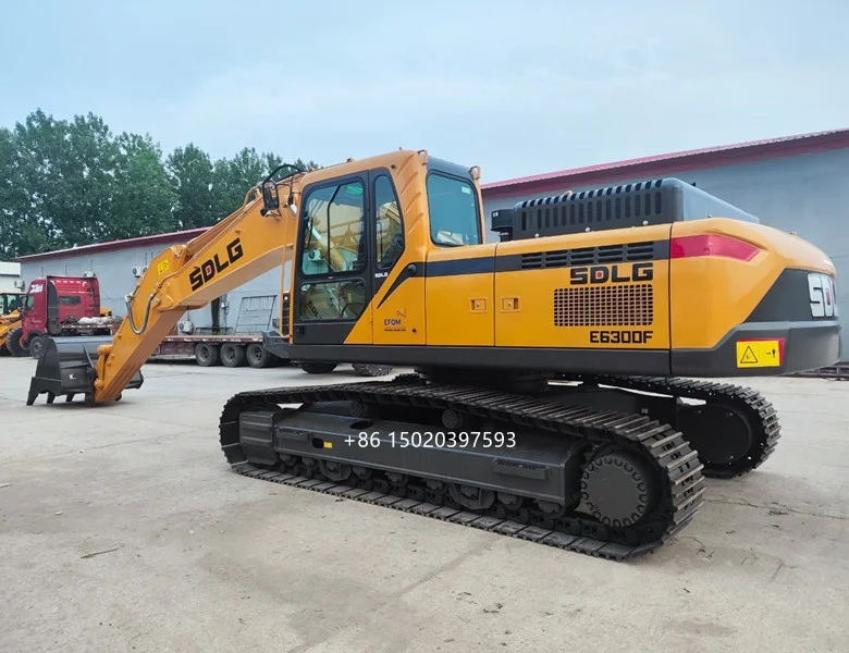 30TON SDLG Brand new LG6300E hydraulic crawler excavator for sale