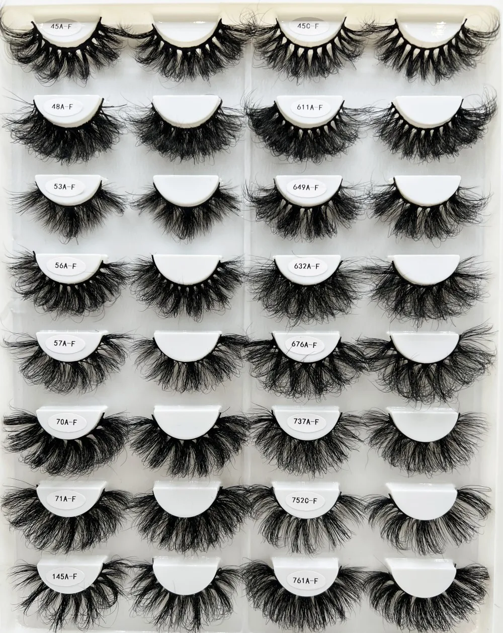 Manufacturer Vendors Supplies 25mm Mink eyelash vendor handmade 3d mink eyelashes D Curl with custom box your own brand