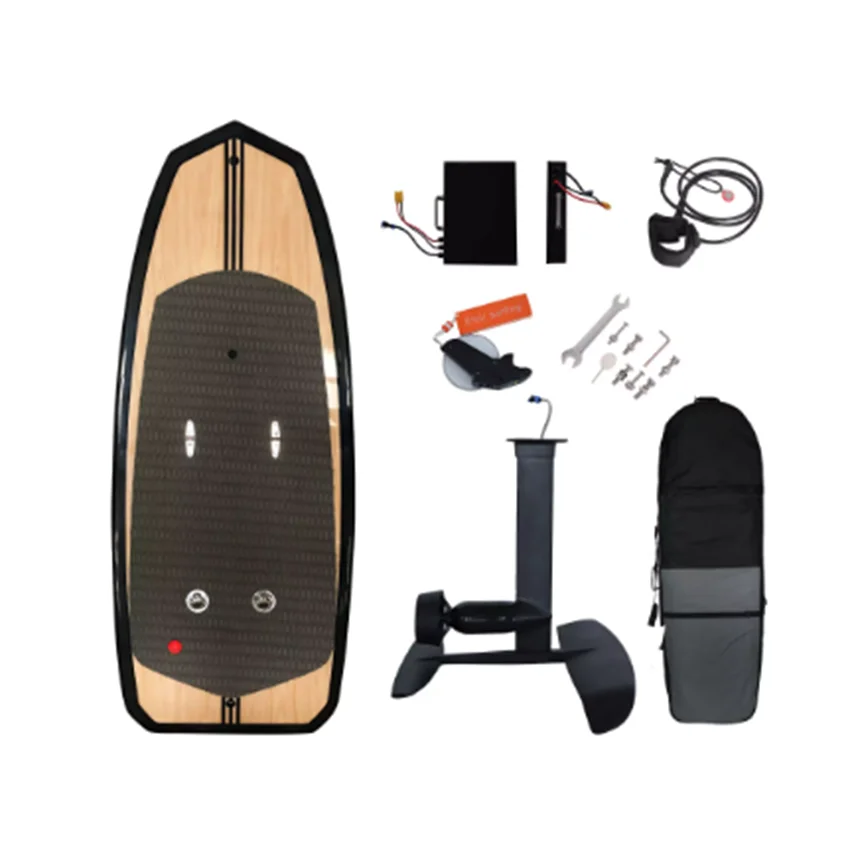 TAME BILLOW Amazing Product Carbon Fiber e foil motor electric surfboard hydrofoil about  limit movement
