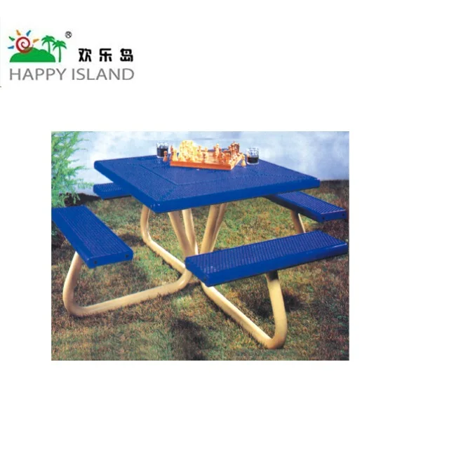 4 seats garden table and garden bench