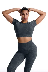 Autumn And Winter Comfortable And Breathable Training Clothing High Waist Butt Lifting Yoga Clothes Running Sportswear BK443