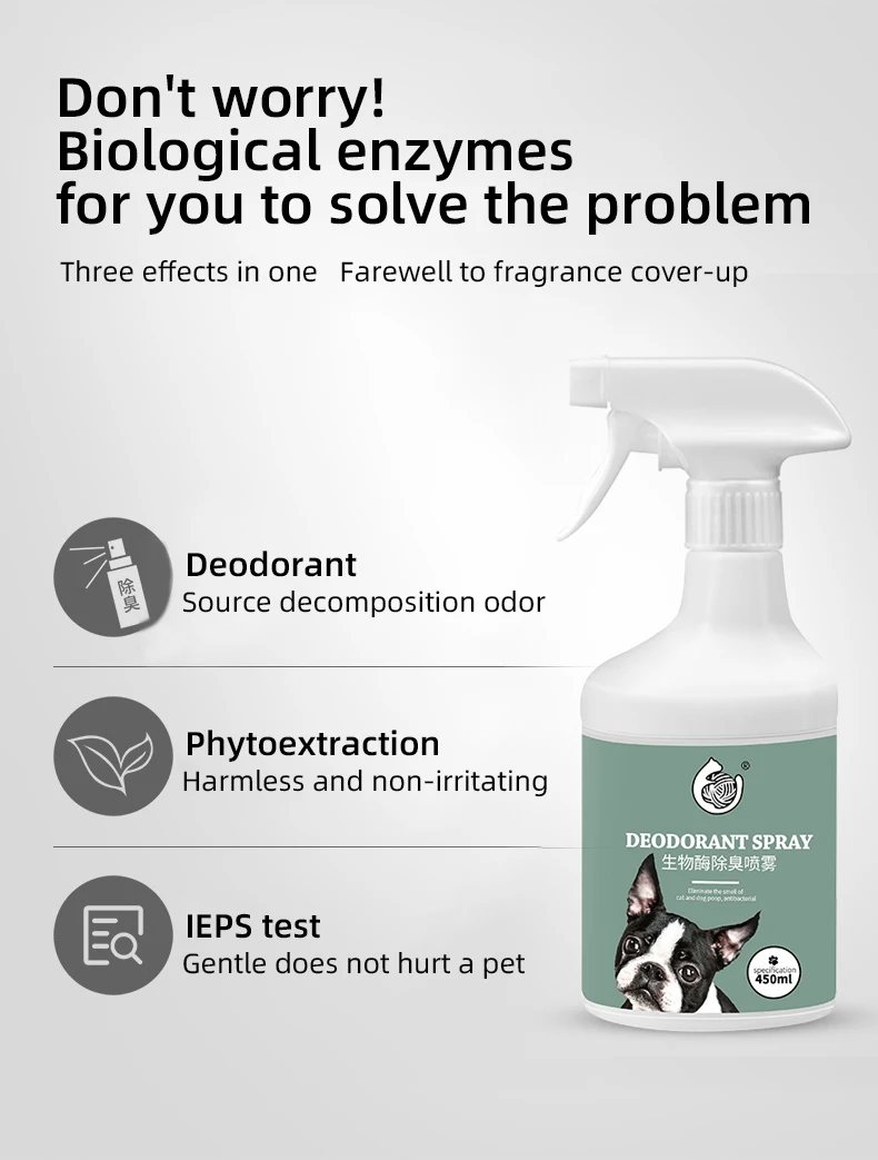 Pet Spray Deodorant Safety Scented Dogs and Cats Body Perfume Spray Natural Fresh Scent Deodorant Perfume Remove Odor