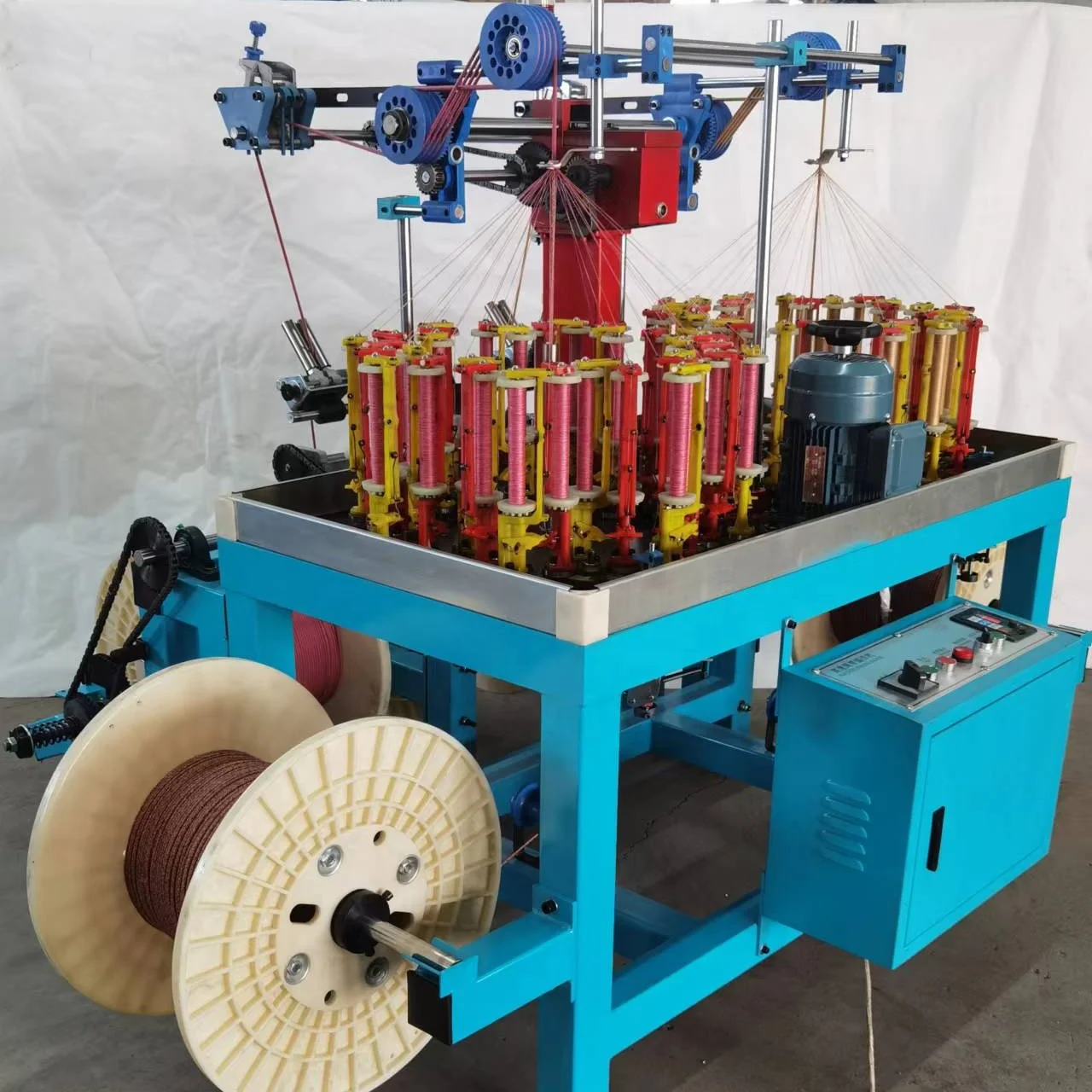 High speed rope machine 32 spindle braiding machine