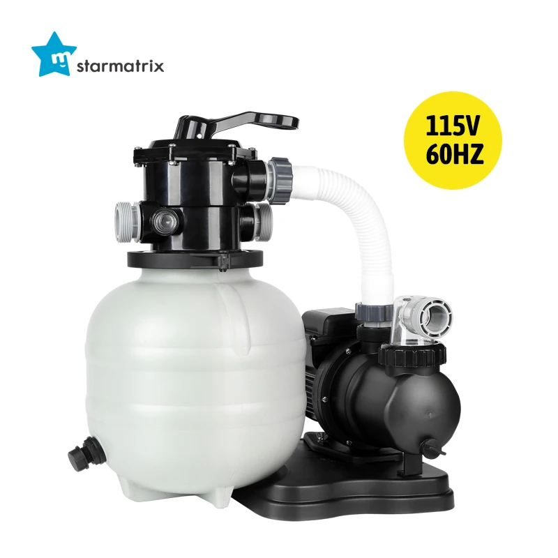 Starmatrix swimming pool sand filter parts sand filter with good price automatic backwash valve pool top-mount sand filter
