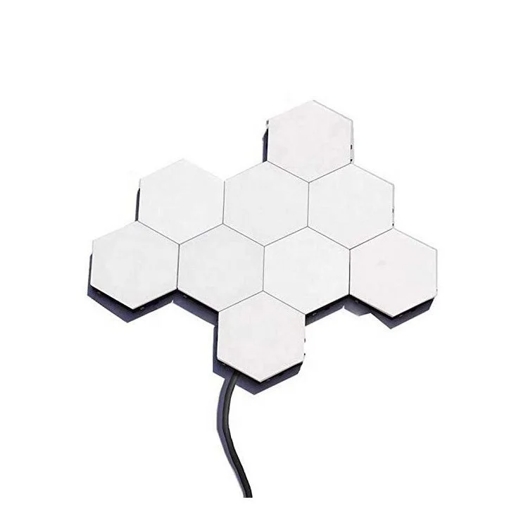 Led intelligent human sensor lamp quantum combination splicing wall lamp aisle bedroom background light