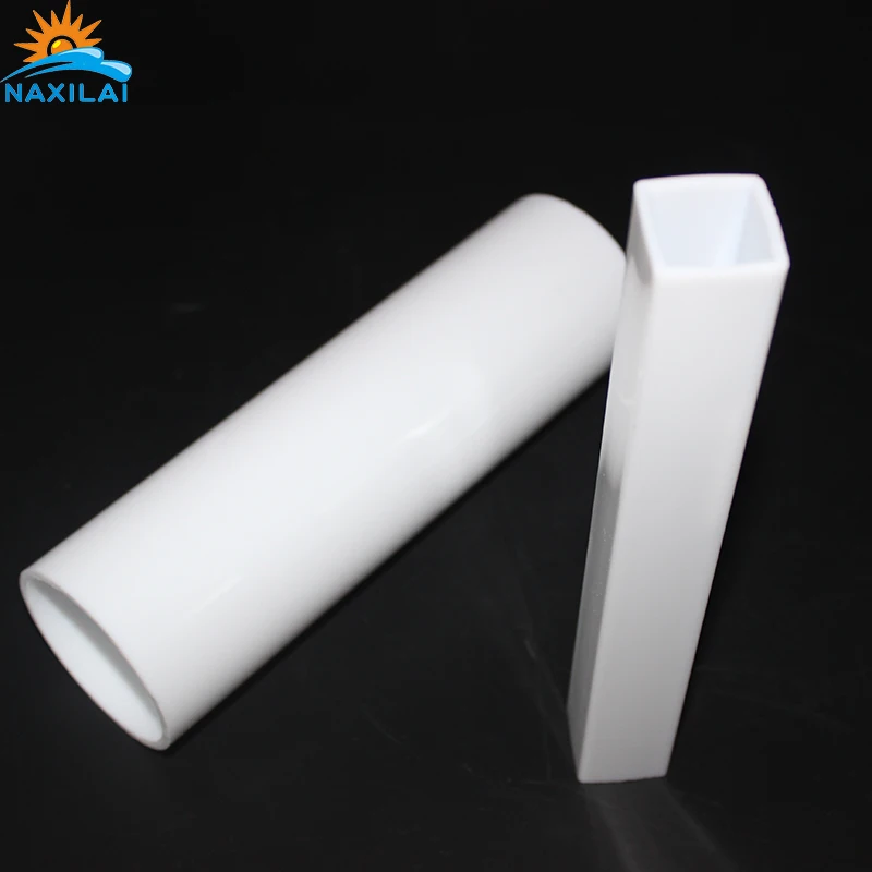 Небьющаяся поликарбонатная трубка NAXILAI 17*17 мм, поликарбонатная трубка для коэкструзии, поликарбонатная Светодиодная трубка