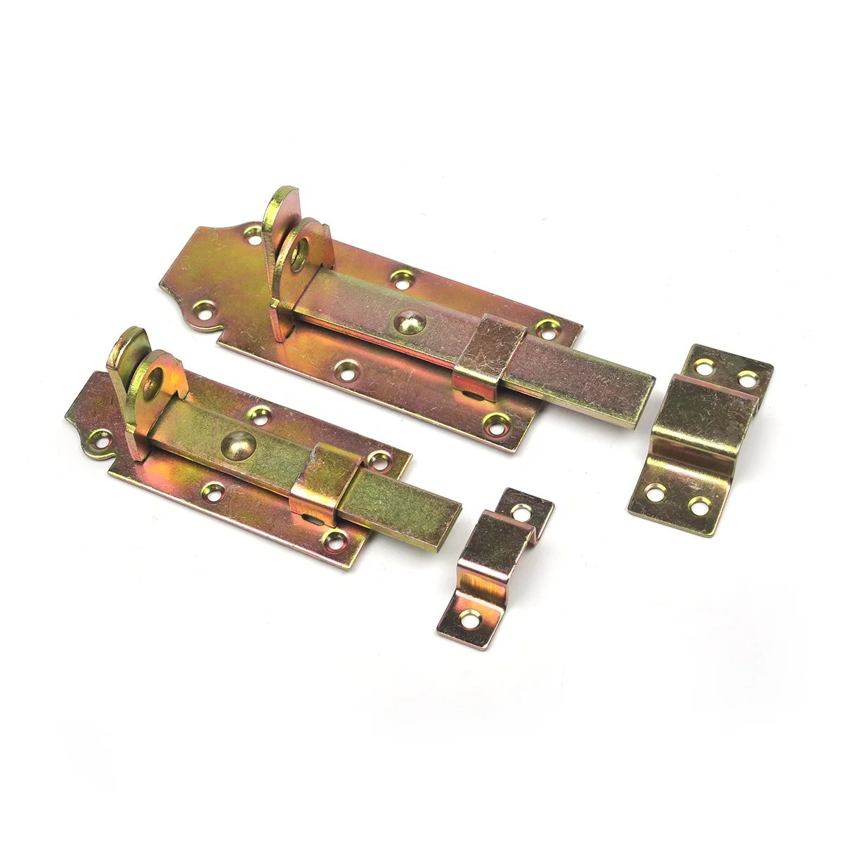 Supply hardware furniture security door safety latch metal press lock