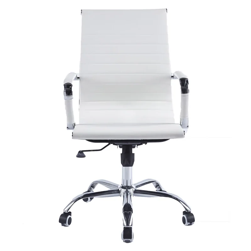 China Factory hot sale modern fixed armrest PU leather armchair herman miller aeron office chair computer office chair