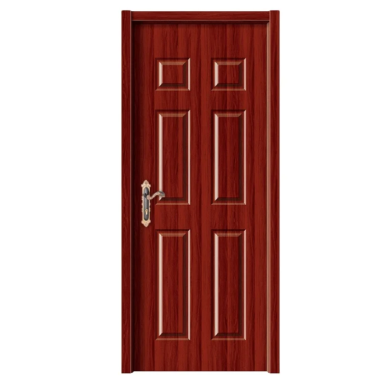 American Panel Interior Anti-corrsion Water Proof veneer laminated wood door prices Wooden Internal Fire Doors