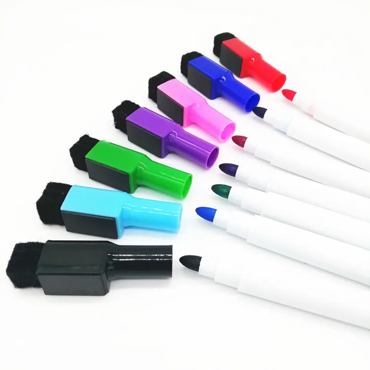 Рекламный высококачественный дешевый нетоксичный маркер, набор магнитных маркеров для письма на стекле и белой доске
