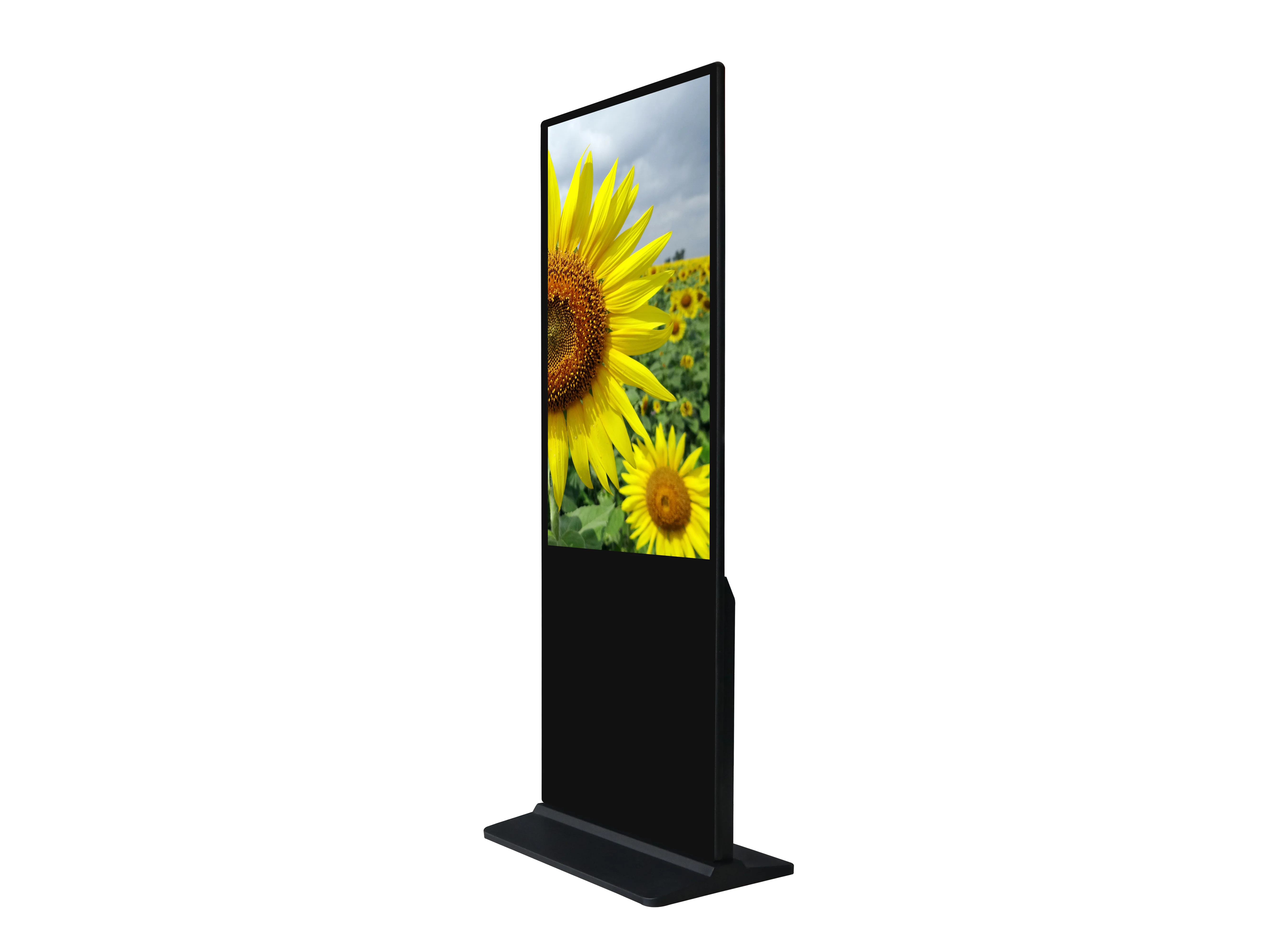 Floor Standing 32/43/49/55/65 Inch Lcd Advertising Player 4K Vertical Monitor Totem Touch Screen Kiosk Display Digital Signage