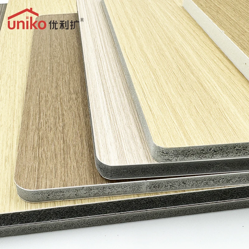 Wall Panel Board Factory Price Alternative Wood Material WPC Carbon Crystal Veneer Bamboo Charcoal China Modern Wpc-wall-wood 05