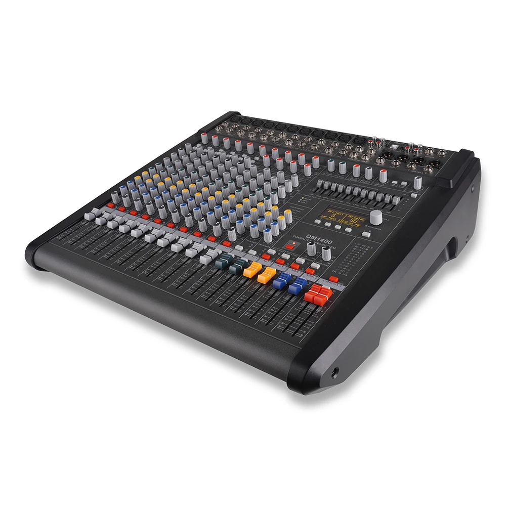 Biner DM1400 Professional 14 Channel Digital Audio Console USB Audio Mixer For Large-scale Concert Stage Wedding