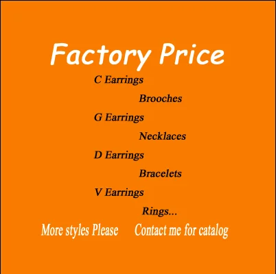 Luxury Famous Brand Designer Jewelry Double G C CC Stud Earrings Hats Scarf Purse