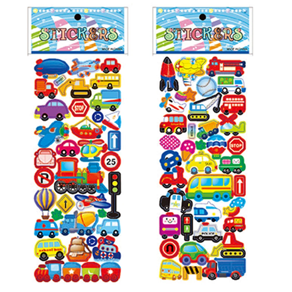 Customized colorful cartoon car stickers diary suitcase cup waterproof cartoon stickers 100 pieces