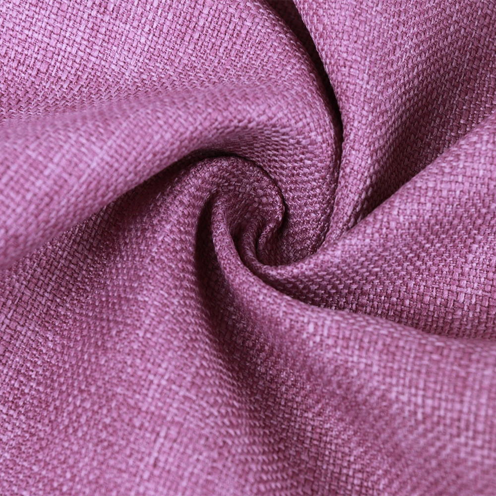 UK popular 200gsm imitation linen upholstery fabric modern living room sofa bed making fabrics