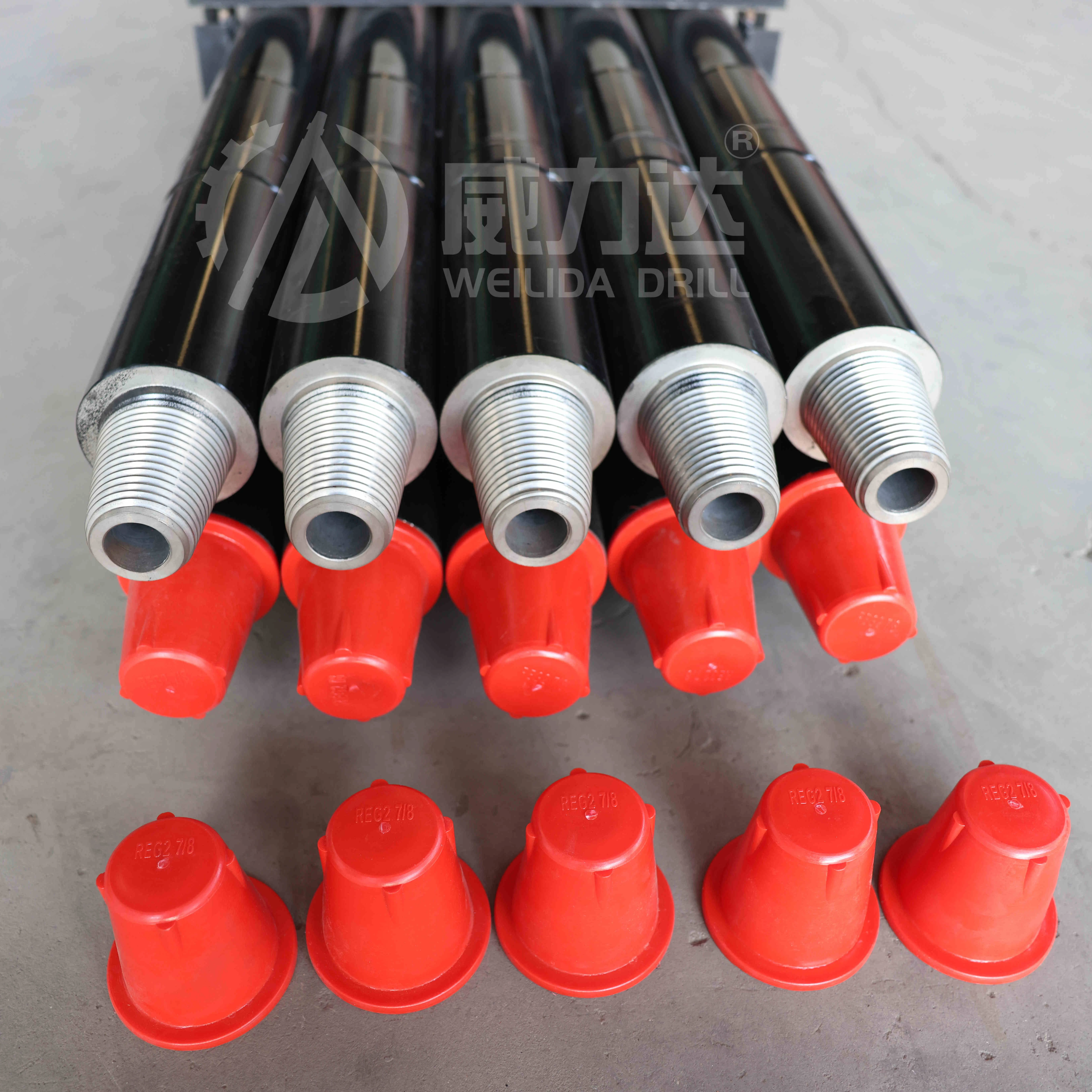 Perfect Quality DTH Pipe and Box-Pin Adapter for Down The Hole Drilling Drill Rod