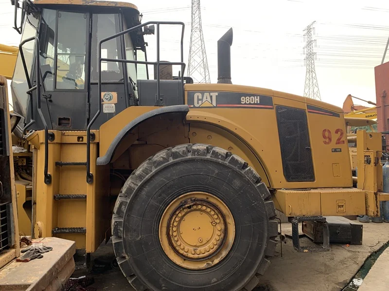 CAT C15 Engine Used CAT 980H Wheel Loader,CAT 980 wheel loader