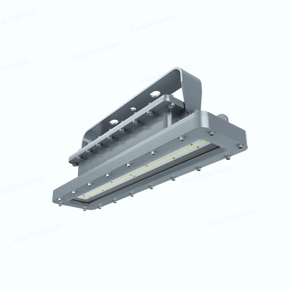 High Brightness Atex Listed Explosion Proof Light Ip66 40w Waterproof Explosion Proof Led Linear Pendant Light