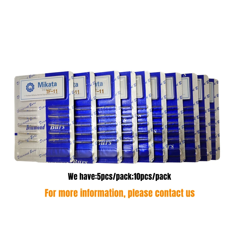 High-Speed Steel & Metal Dental Drill Burs Diamond Dental Materials with Machinery Power Source