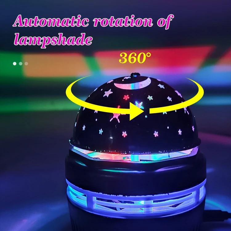 Star Master Dream Rotating Projection Lamp RGB Projector Sky Moon Projector LED Night Light