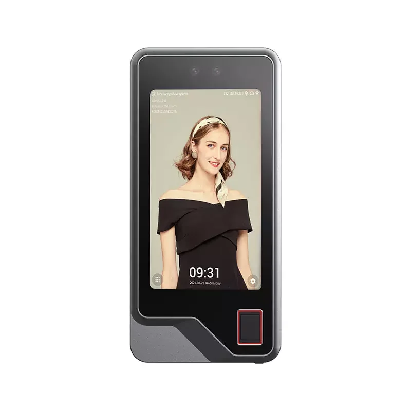 Visible Face Recognition Access Control Waterproof WIFI Cloud Server Face And Fingerprint Access Control Optional