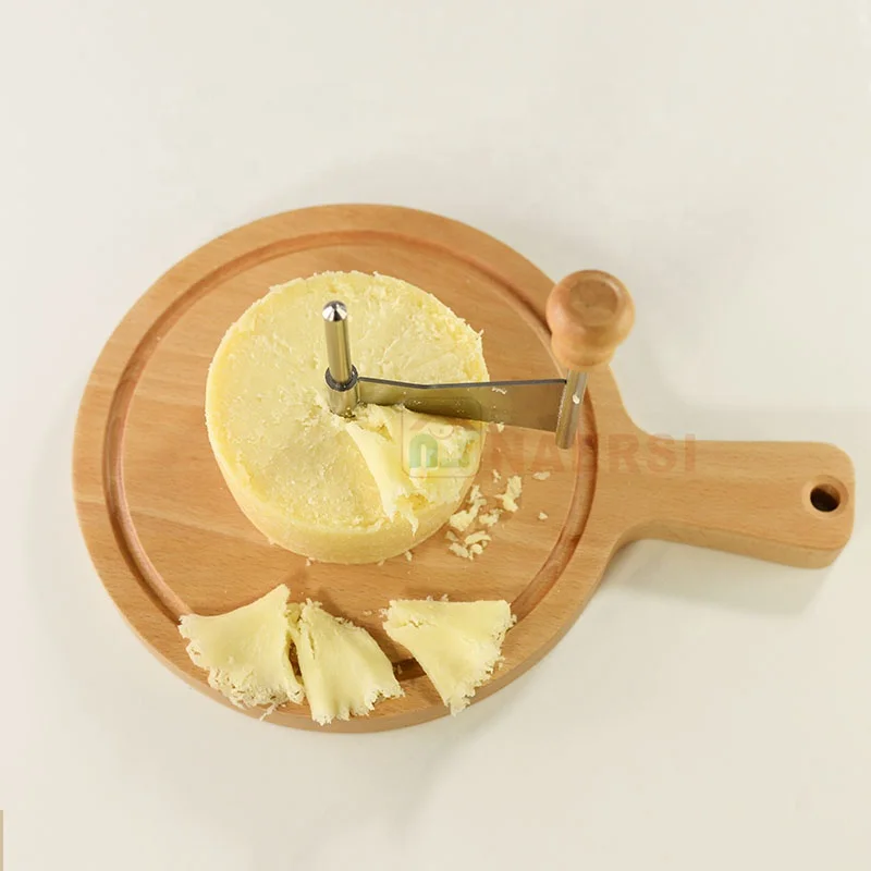 Multifunctional Wood Tray with Dome Lid Wooden Bread Board Cheese Plate Cheese Curler Chocolate Shaver Cheese Tools