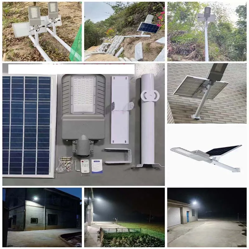 2025 new arrival  Solar Street Light Anti-Broken LED Flood Lamp Remote Control Dusk Dawn Security Yard Garden Mounting16000lm