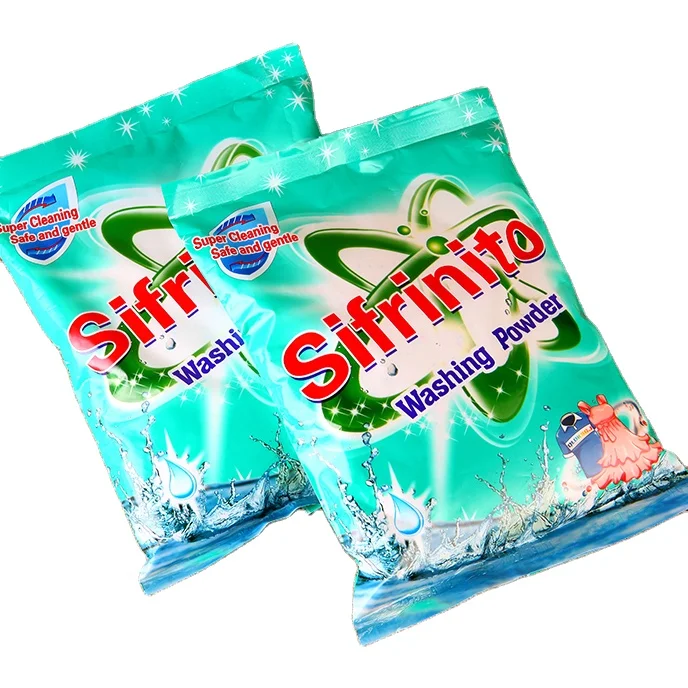 Quality Assurance Phosphorus-Free Bulk Detergent Washing Powder Bag Detergent Powder