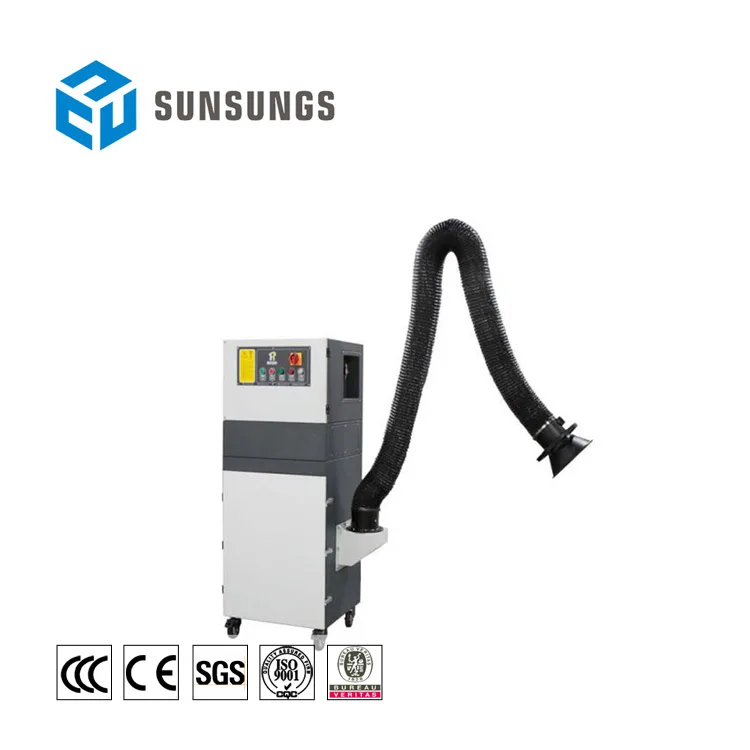 
portable pulse cleaning stone cartridge dust collector machine for granite 