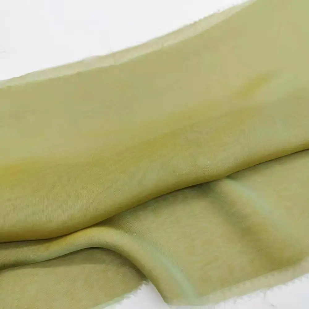 Пряжа/окрашенная шифоновая шелковая ткань для одежды платьев