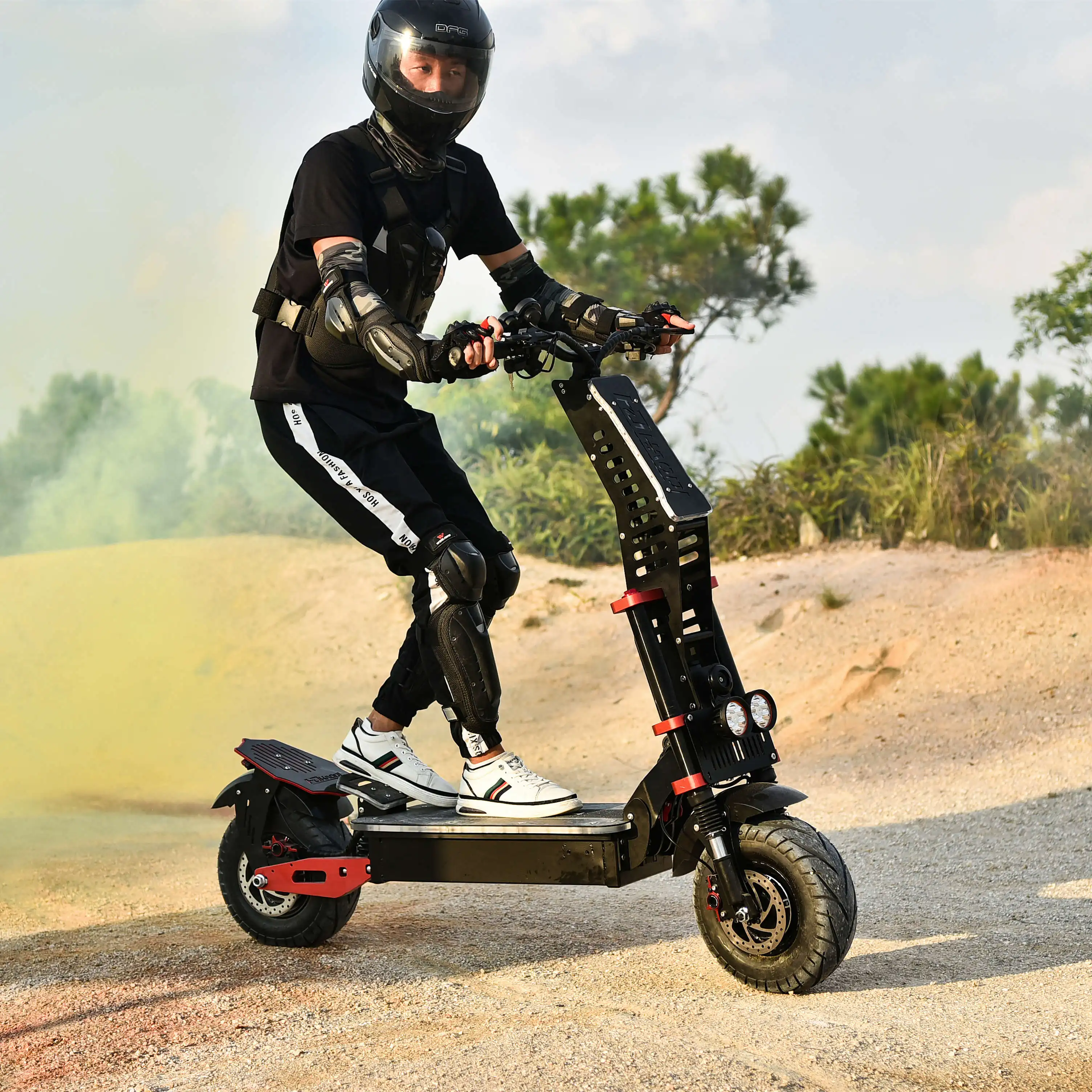 Maike MKX 40ah 130KM Wholesale price 8000w electric scooter fastest scooters 60mph off road fat wheel scooter