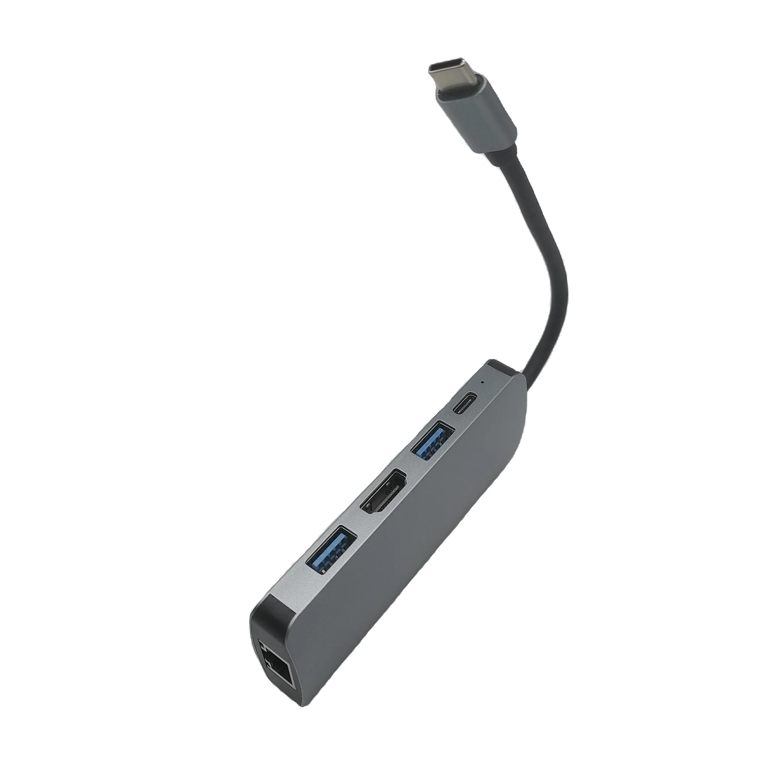 Cross-border factory direct sales nine-in-one docking station type c usb vga h dmi network card multi-function extender