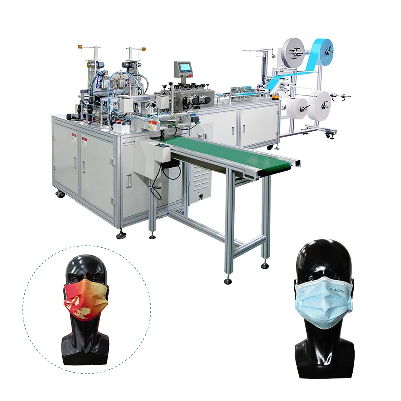 KYD Color Chasing Positioning Flat Disposable Mask Making Machine